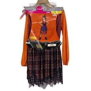 Hocus Pocus Mary Girls Deluxe Halloween Costume Size Large 10 12